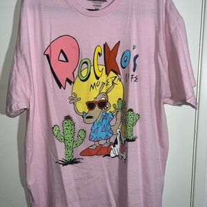 Nickelodeon Pink Rocko's Modern Life Tee